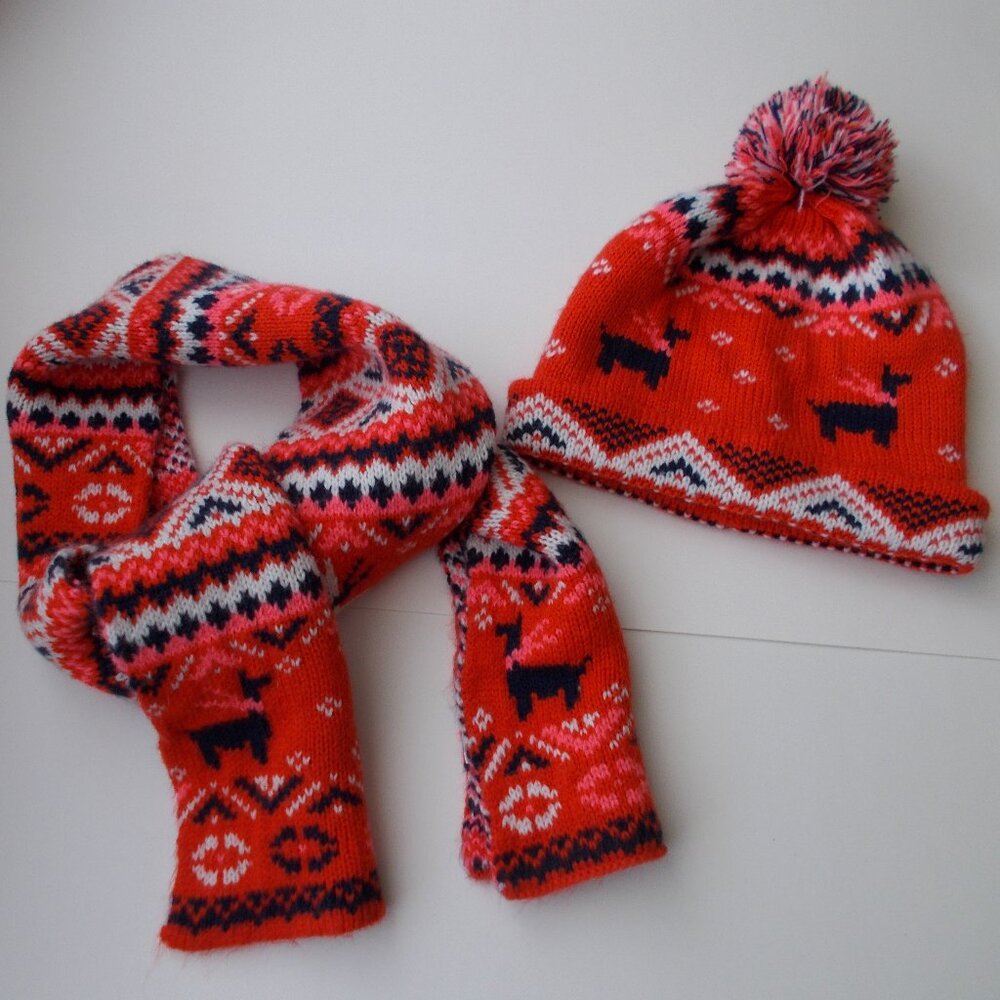 Girls Winter Set Hat and Scarf Size: OS NWOT